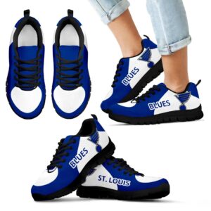 St. Louis Blues Top Logo Sneakers
