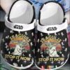 Star Wars Seagulls Stop It Now Yoda Crocband Crocs Clog Shoes