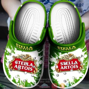 Stella Artois Drinking Crocband Clog Shoes