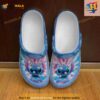 Stitch Floral Heart Patterns Blue Pink Graphic Cartoon Unisex Crocs Clogs