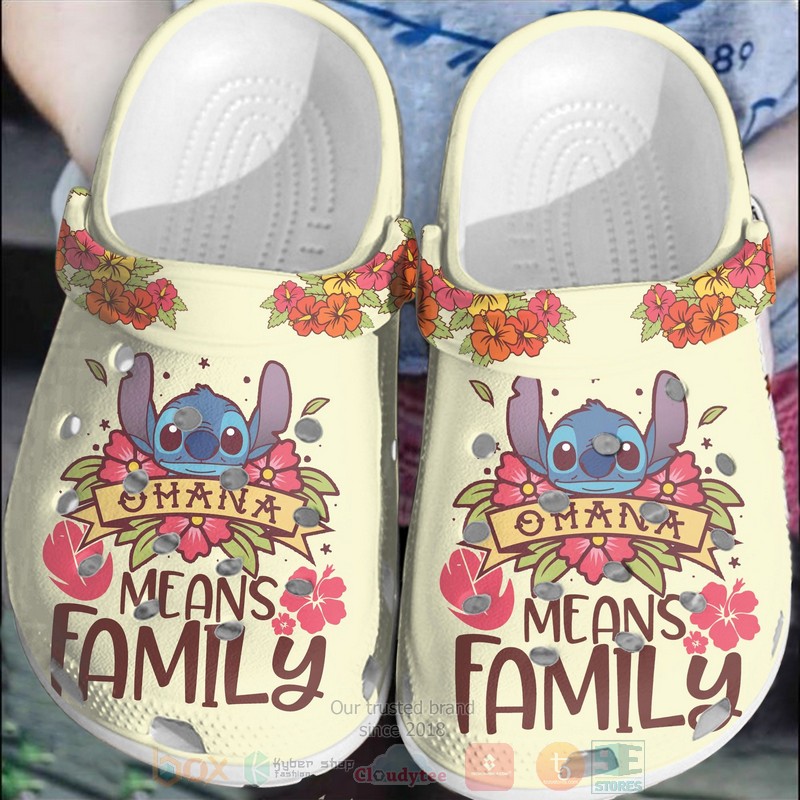 Stitch Ohana Means Family Crocband Crocs Clog Shoes Stitch Ohana Means Family Crocband Crocs Clog Shoes