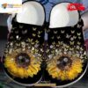 Storm Butterfly With Sunflower For Unisex Crocs Clog Shoes