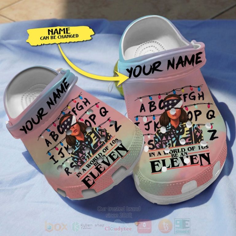 Stranger-Things-Custom-Name-Crocband-Crocs-Clog-Shoes-1