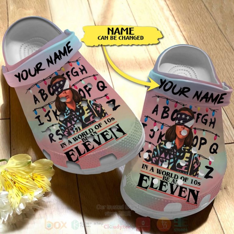 Stranger-Things-Custom-Name-Crocband-Crocs-Clog-Shoes-2