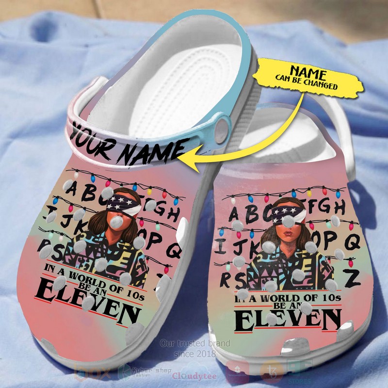 Stranger Things Custom Name Crocband Crocs Clog Shoes Stranger Things Custom Name Crocband Crocs Clog Shoes