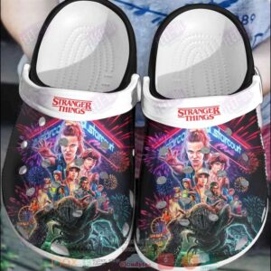 Stranger Things Movie Crocband Crocs Clog Shoes