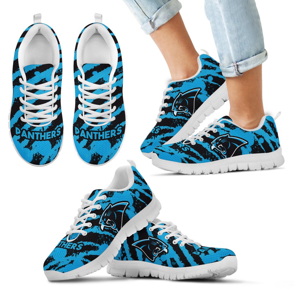 Stripes-Pattern-Print-Carolina-Panthers-Sneakers-1