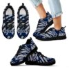 Stripes Pattern Print Detroit Tigers Sneakers