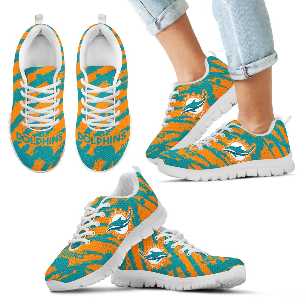 Stripes-Pattern-Print-Miami-Dolphins-Sneakers-1