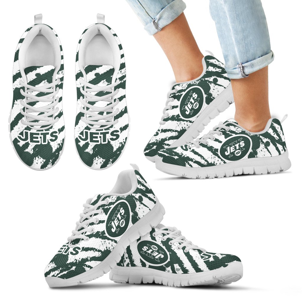 Stripes-Pattern-Print-New-York-Jets-Sneakers-1