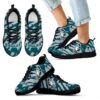 Stripes Pattern Print Philadelphia Eagles Sneakers
