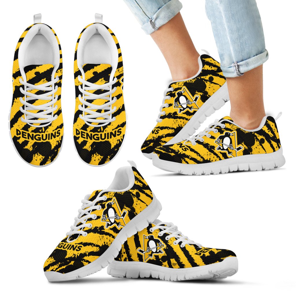 Stripes-Pattern-Print-Pittsburgh-Penguins-Sneakers-1