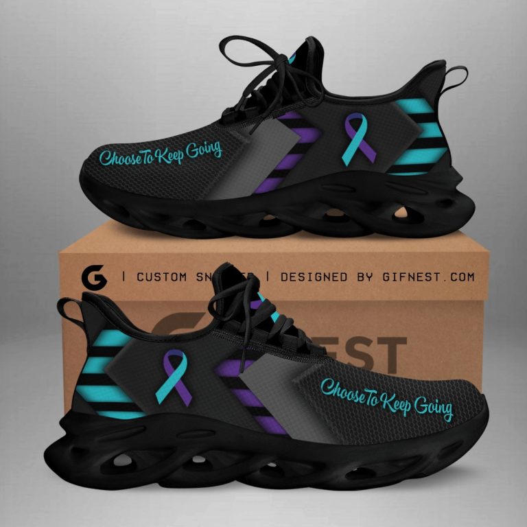 Suicide-Prevention-Awareness-Choose-To-Keep-Going-Clunky-Max-Soul-Shoes-3