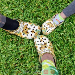 Sunflower Mama Bear Crocs Crocband Shoes