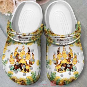 Sunflowers Mama Bear Mother’S Day Crocs Crocband Shoes