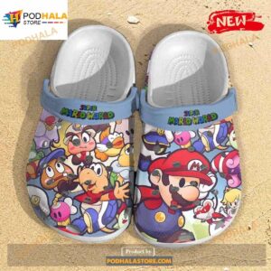 Super Mario Bros For Unisex Crocs Clog Shoes