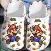 Super Mario Gold Coins Crocband Crocs Clog Shoes