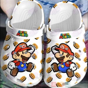 Super Mario Gold Coins Crocband Crocs Clog Shoes