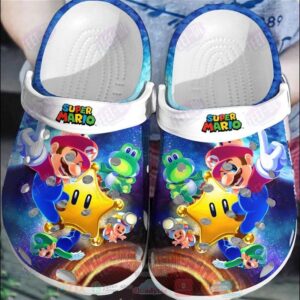 Super Marios 3D Crocband Crocs Clog Shoes
