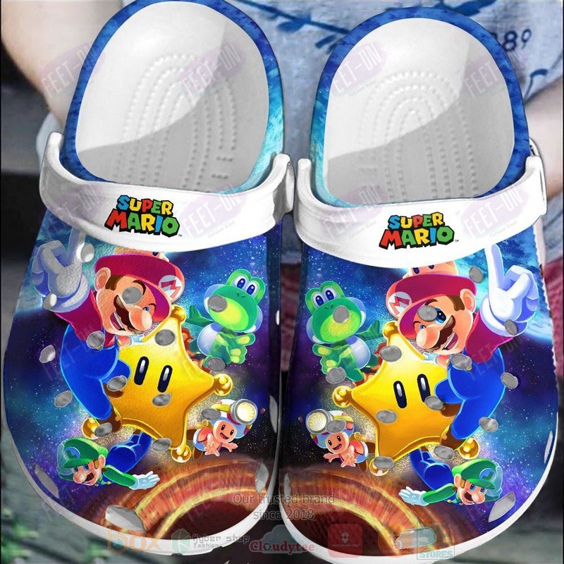 Super Marios 3D Crocband Crocs Clog Shoes Super Marios 3D Crocband Crocs Clog Shoes