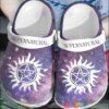 Supernatural Movie Purple Crocband Crocs Clog Shoes