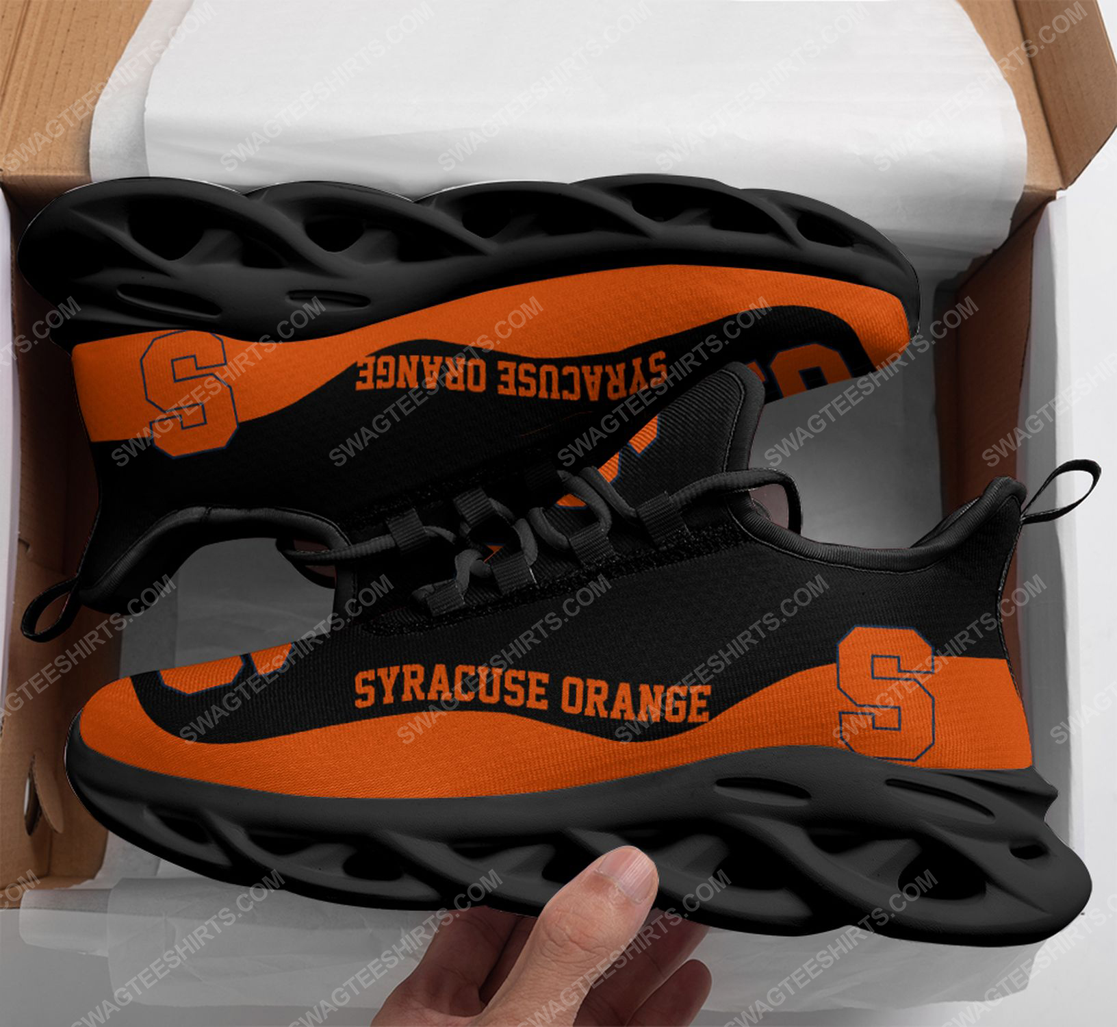 Syracuse Orange Football Team Max Soul Shoes Syracuse Orange Football Team Max Soul Shoes
