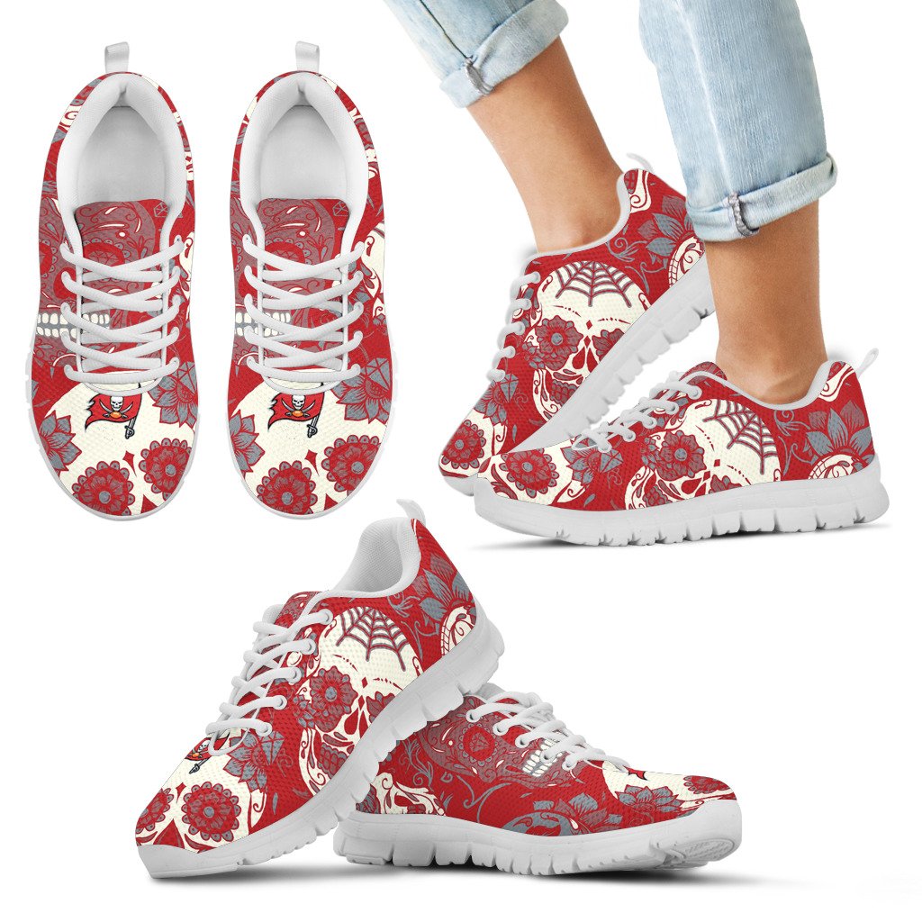 Tampa-Bay-Buccaneers-Colorful-Sugar-Skull-Sneakers-1
