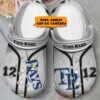 Tampa Bay Rays Personalized Crocband Crocs Clog Shoes