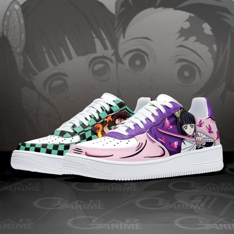 Tanjiro-And-Kanao-Anime-Demon-Slayer-Air-Force-Shoes-2