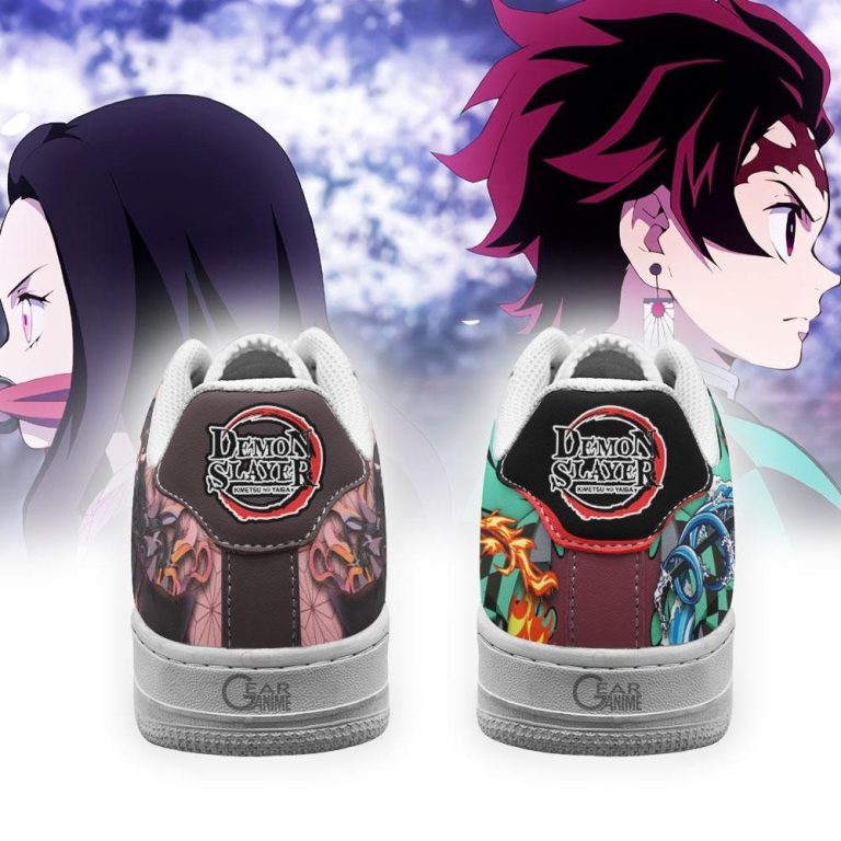 Tanjiro-And-Nezuko-Anime-Demon-Slayer-Air-Force-Shoes-3