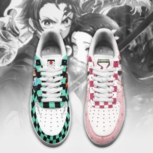 Tanjiro And Nezuko Anime Demon Slayer Air Force Shoes