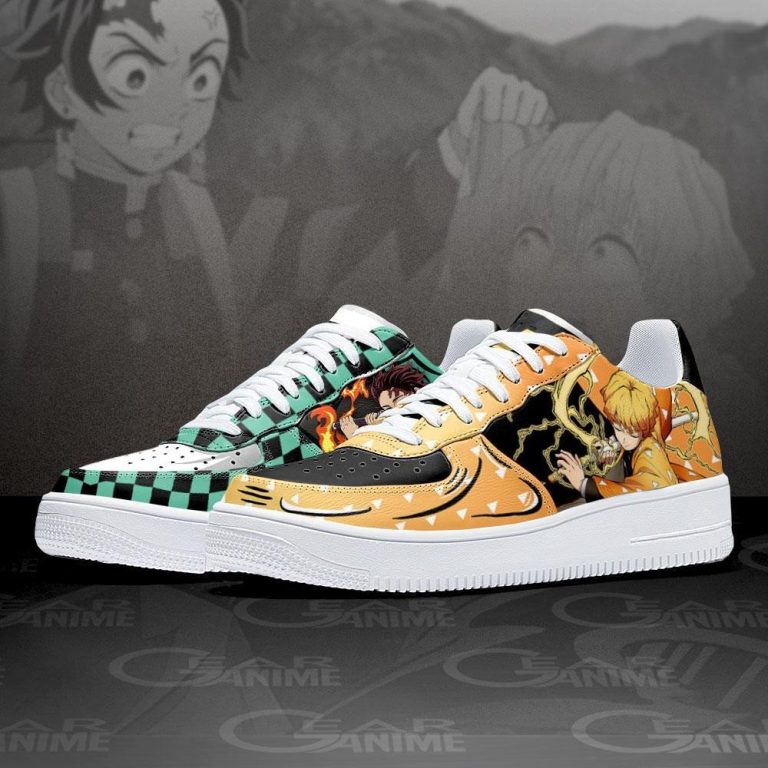 Tanjiro-And-Zenitsu-Anime-Demon-Slayer-Air-Force-Shoes-2