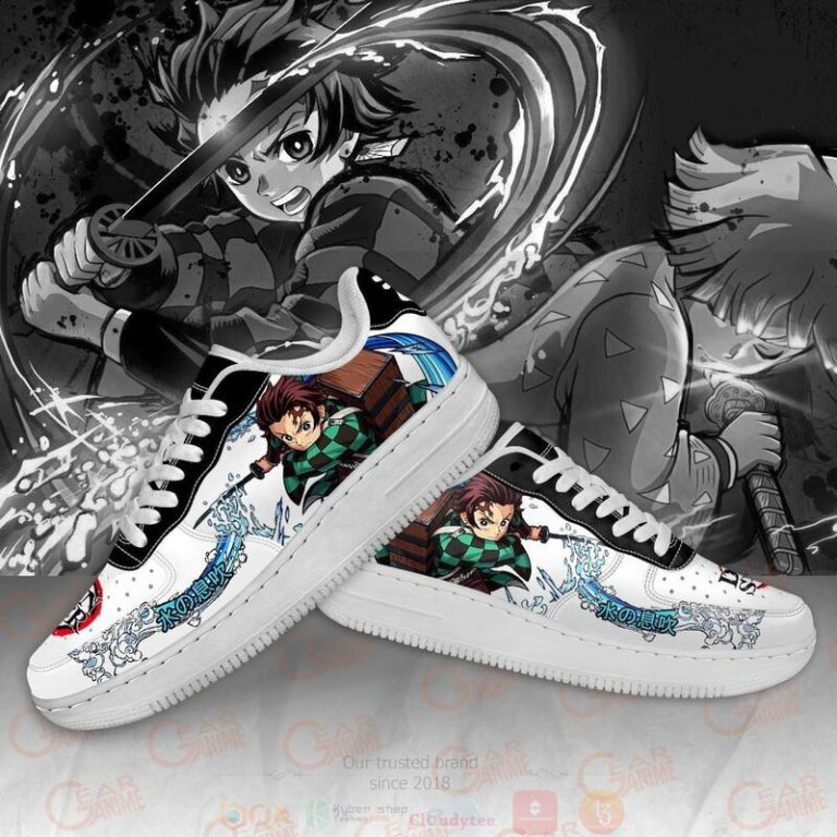 Tanjiro-And-Zenitsu-Breathing-Form-Demon-Slayer-Anime-Air-Force-Shoes-2