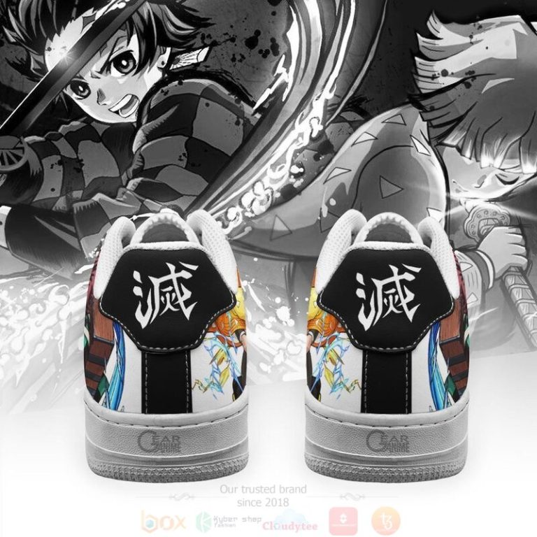 Tanjiro-And-Zenitsu-Breathing-Form-Demon-Slayer-Anime-Air-Force-Shoes-3