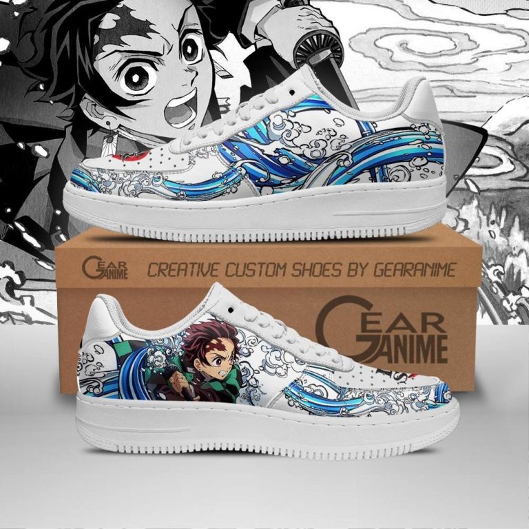 Tanjiro-Water-Anime-Demon-Slayer-Air-Force-Shoes-1