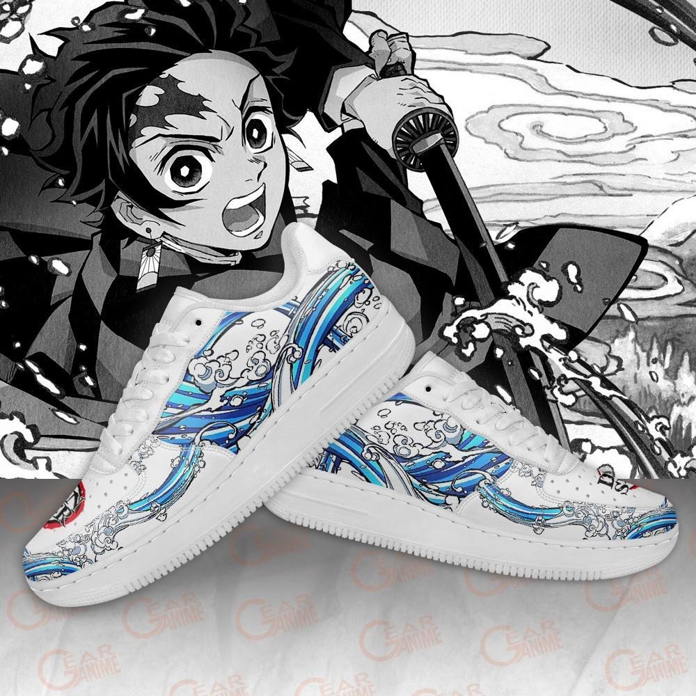 Tanjiro Water Anime Demon Slayer Air Force Shoes Tanjiro Water Anime Demon Slayer Air Force Shoes