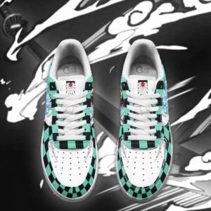 Tanjiro Water Breathing Tenth Form Anime Demon Slayer Air Force Shoes
