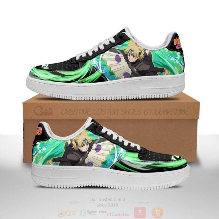 Temari-Anime-Leather-Air-Force-Shoes-1