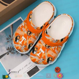 Tennessee Volunteers Football Crocs Clog Shoes