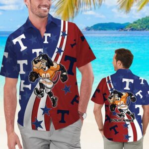 Tennessee Volunteers Personalized Name Hawaiian Shirt