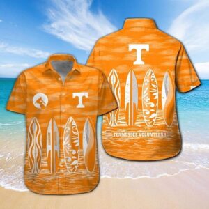 Tennessee Volunteers Surfboard Hawaiian Shirt