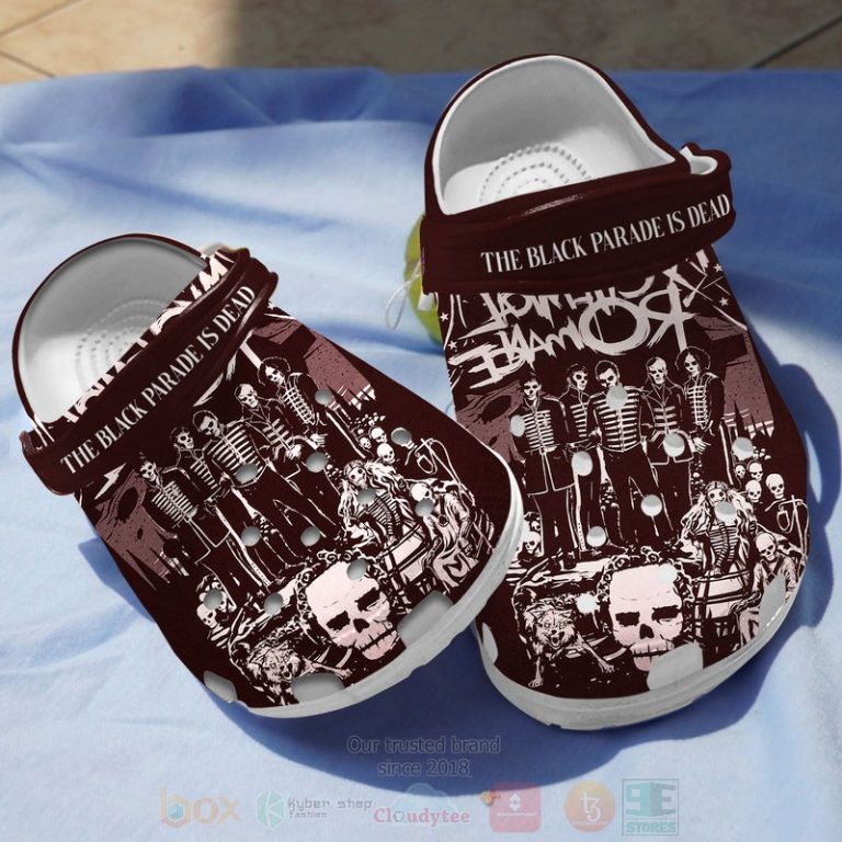 The-Black-Paradise-Crocband-Crocs-Clog-Shoes-1