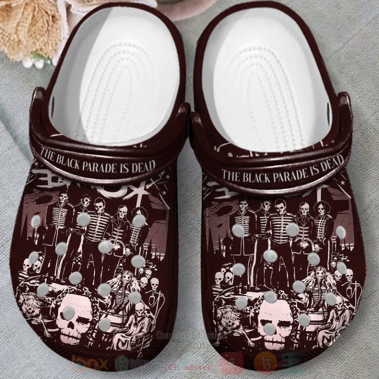 The-Black-Paradise-Crocband-Crocs-Clog-Shoes-2