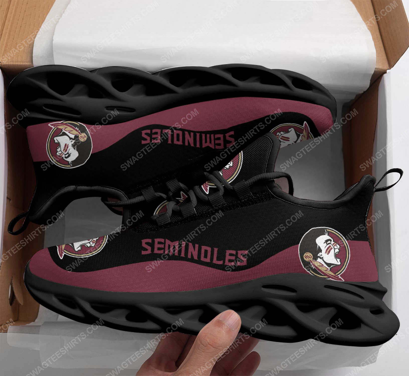 The Florida State Seminoles Football Team Max Soul Shoes The Florida State Seminoles Football Team Max Soul Shoes