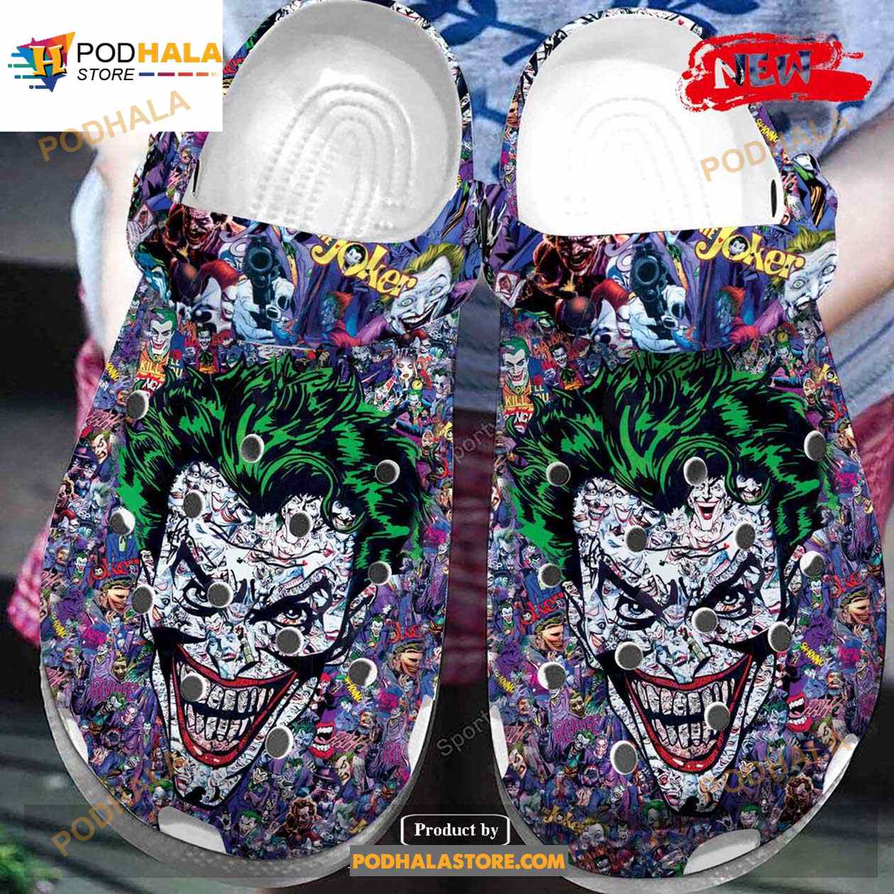 The Joker For Unisex Crocs Classic Clog Shoes The Joker For Unisex Crocs Classic Clog Shoes