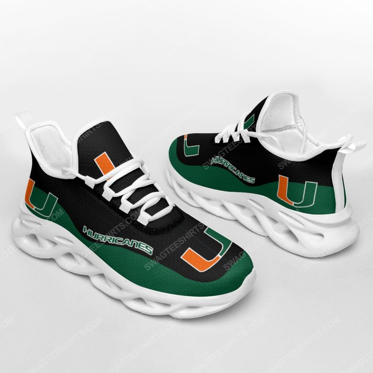 The-Miami-Hurricanes-Football-Team-Max-Soul-Shoes-1