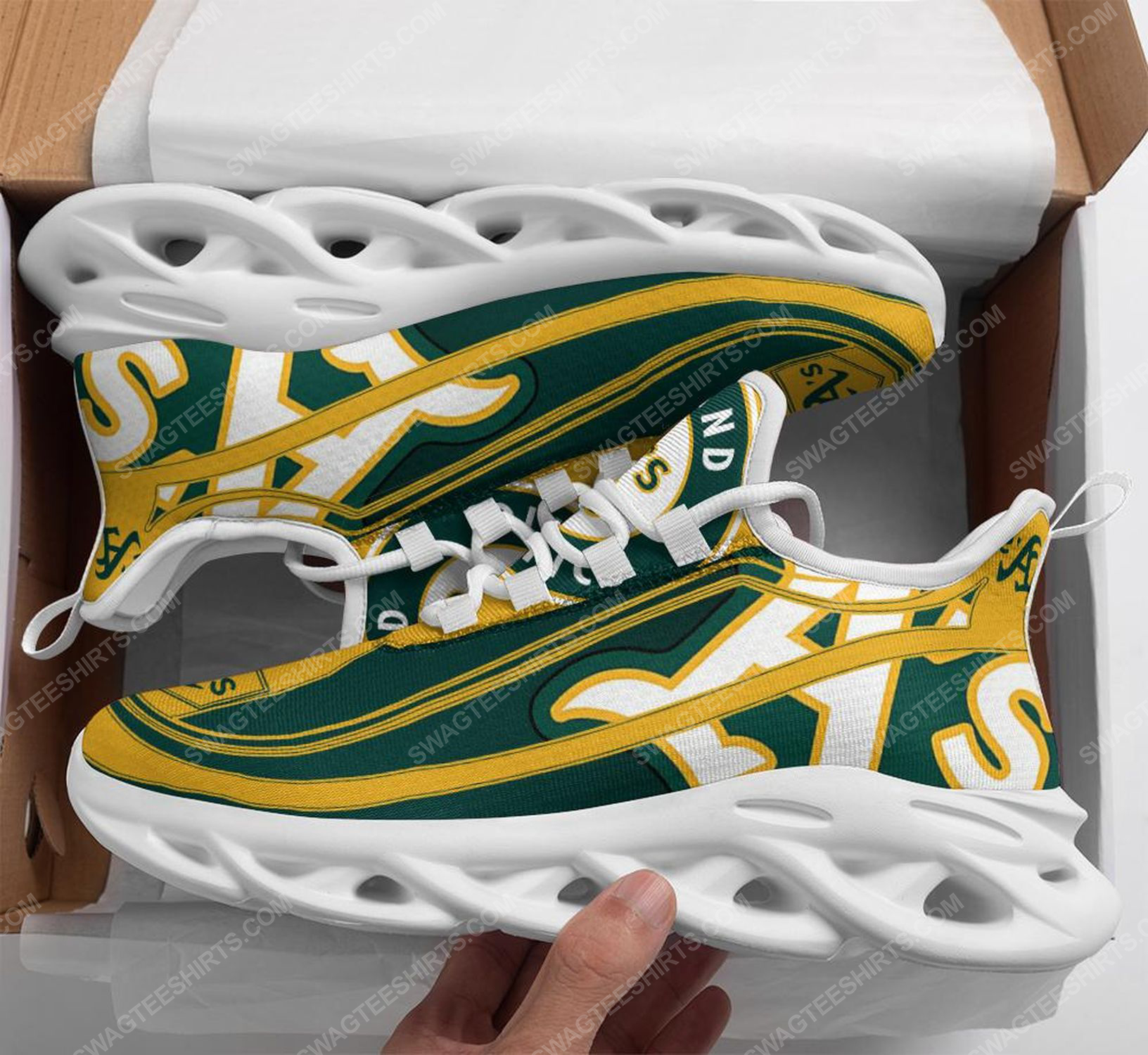 The Oakland Athletics Baseball Team Max Soul Shoes The Oakland Athletics Baseball Team Max Soul Shoes