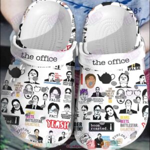 The Office Movie Crocband Crocs Clog Shoes