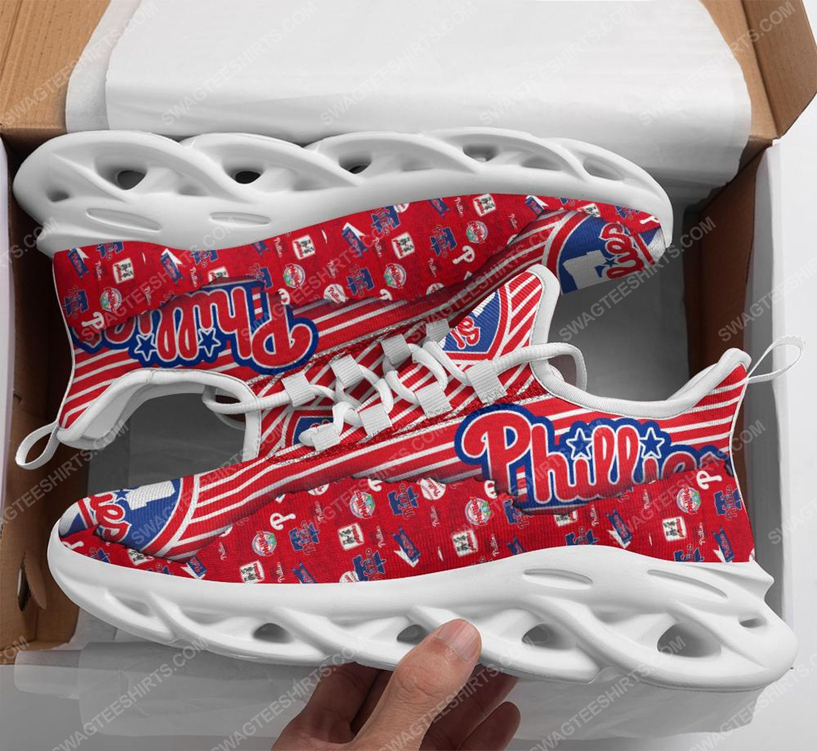 The Philadelphia Phillie Baseball Team Max Soul Shoes The Philadelphia Phillie Baseball Team Max Soul Shoes