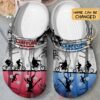 The Upside Down Custom Name Crocband Crocs Clog Shoes